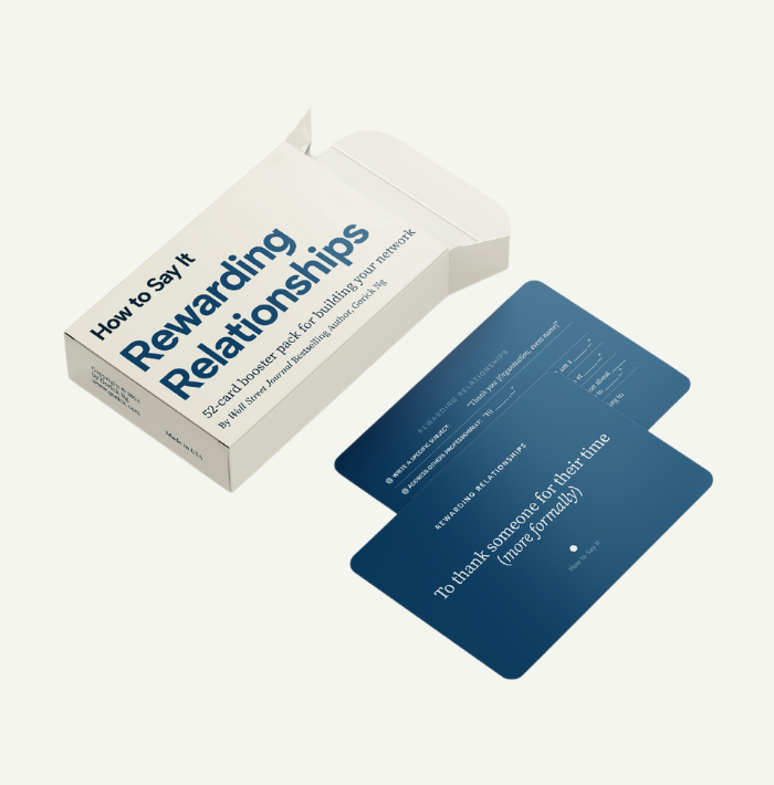 Rewarding Relationships